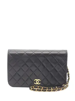 CHANEL Pre-Owned: Чёрная сумка 