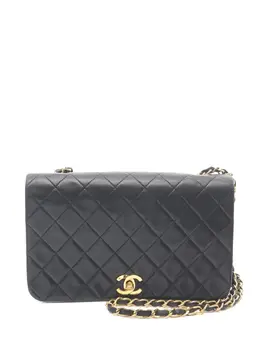 CHANEL Pre-Owned: Чёрная сумка 