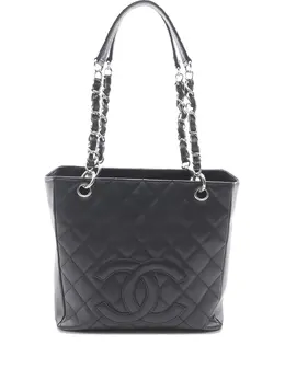 CHANEL Pre-Owned: Чёрная сумка 