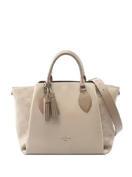 Louis Vuitton Pre-Owned: Бежевая сумка-шоппер 