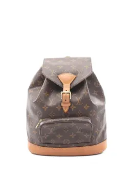 Louis Vuitton Pre-Owned: Коричневый рюкзак 