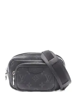 Louis Vuitton Pre-Owned: Чёрная сумка 