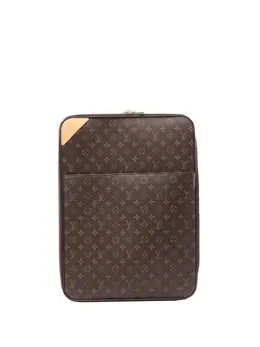 Louis Vuitton Pre-Owned: Коричневая дорожная сумка 