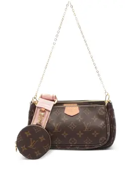 Louis Vuitton Pre-Owned: Коричневая сумка 