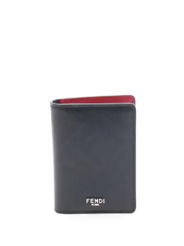 Fendi Pre-Owned: Чёрный картхолдер 