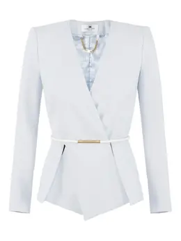 Elisabetta Franchi: Жакет с запахом 