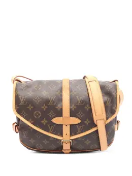 Louis Vuitton Pre-Owned: Коричневая сумка через плечо 
