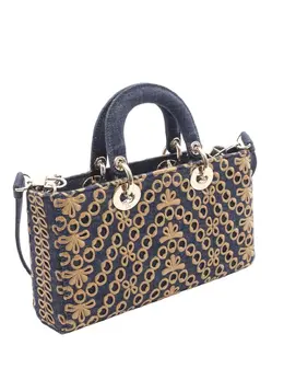 Christian Dior Pre-Owned: Голубая сумка 