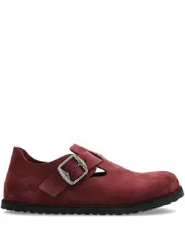 Birkenstock: Бордовые туфли  London
