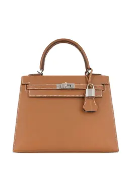 Hermès Pre-Owned: Коричневая сумка-шоппер 