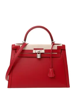Hermès Pre-Owned: Красная сумка-шоппер 