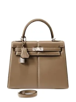 Hermès Pre-Owned: Коричневая сумка-шоппер 