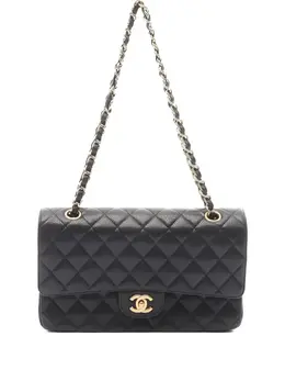 CHANEL Pre-Owned: Чёрная сумка 