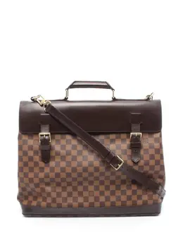 Louis Vuitton Pre-Owned: Коричневая сумка 