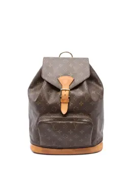 Louis Vuitton Pre-Owned: Коричневый рюкзак 