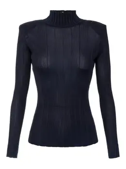 Elisabetta Franchi: Голубой топ 