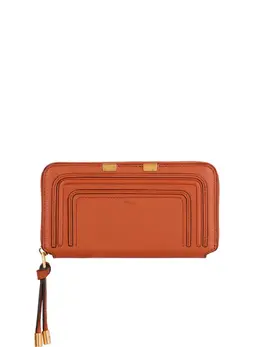 Chloé: Оранжевый кошелёк  Marcie