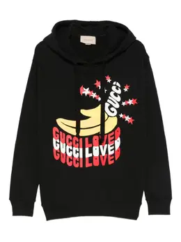 Gucci Pre-Owned: Толстовка с принтом 