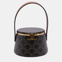 Celine: Коричневая сумка 