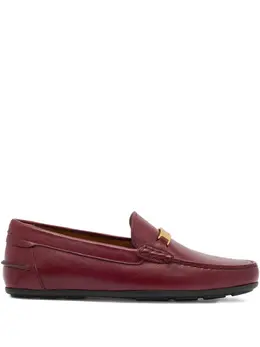Bally: Красные лоферы 