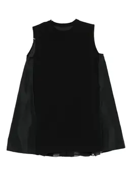 sacai: Платье без рукава 
