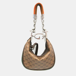 Gucci: Бежевая сумка 