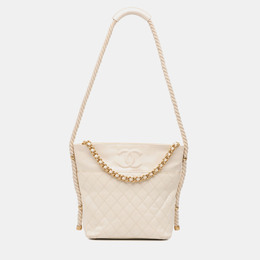 Chanel: Белая сумка 