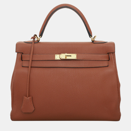 Hermes: Блестящая сумка  Kelly 32