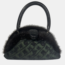 Louis Vuitton: Чёрная сумка 