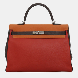 Hermes: Многоцветная сумка  Kelly 35