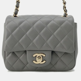 Chanel: Серая сумка 