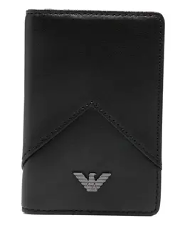 Emporio Armani: Чёрный кошелёк 