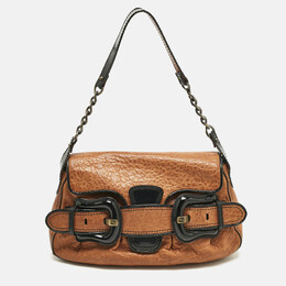 Fendi: Коричневая сумка 