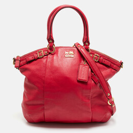 Coach: Красная сумка  Madison
