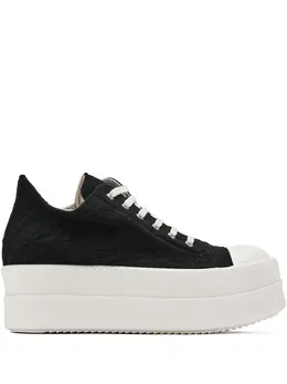 Rick Owens DRKSHDW: Чёрные кроссовки 