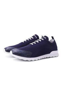 Kiton: Синие кроссовки 