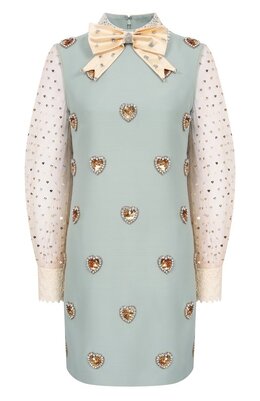 Valentino: Платье из шерсти 