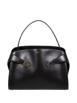 Ferragamo: Коричневая сумка 
