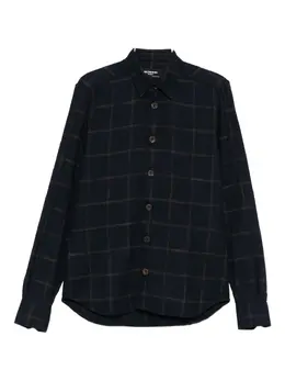 Kiton: Голубая рубашка 