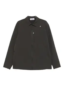 Stone Island: Тёмная рубашка 