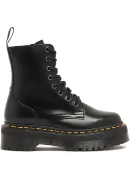 Dr. Martens: Чёрные ботинки 