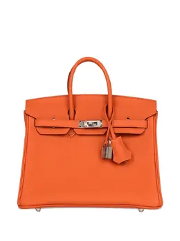 Hermès Pre-Owned: Оранжевая сумка 