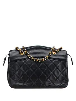 CHANEL Pre-Owned: Чёрная сумка 
