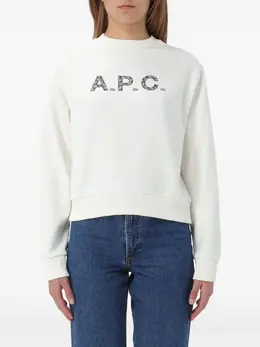 A.P.C.: Белый свитшот 