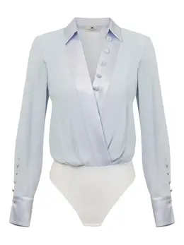 Elisabetta Franchi: Светлый боди 