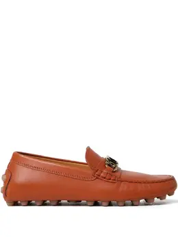 Tod's: Светлые лоферы  Gommino