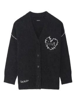 Zadig&Voltaire: Кардиган с вышивкой 