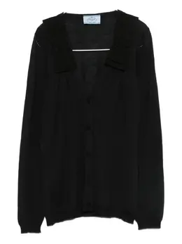 Prada: Трикотажный кардиган 