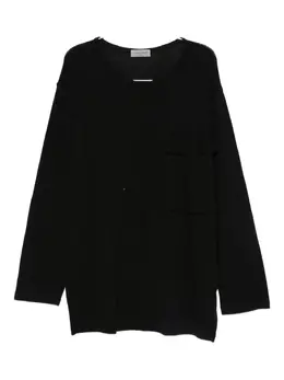 Yohji Yamamoto: Футболка с карманами 