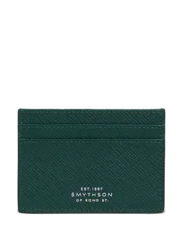 Smythson: Зелёный картхолдер 